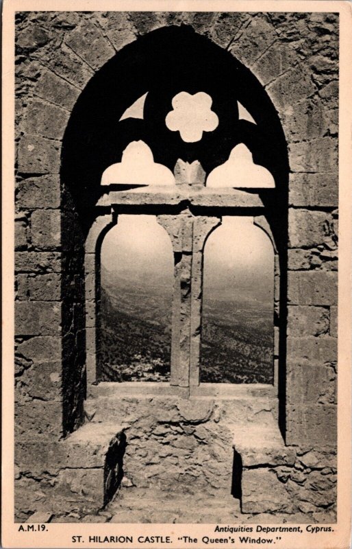 Cyprus St Hilarion Castle The Queen's Widow Postcard C089