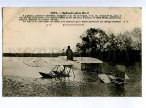 205321 FRANCE AVIATION hydroplane Borel Hauser #1734 old