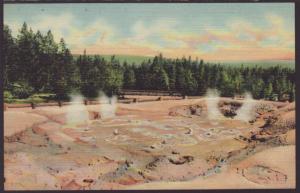 Fountain Paint Pots,Lower Geyser Basin,Yellowstone