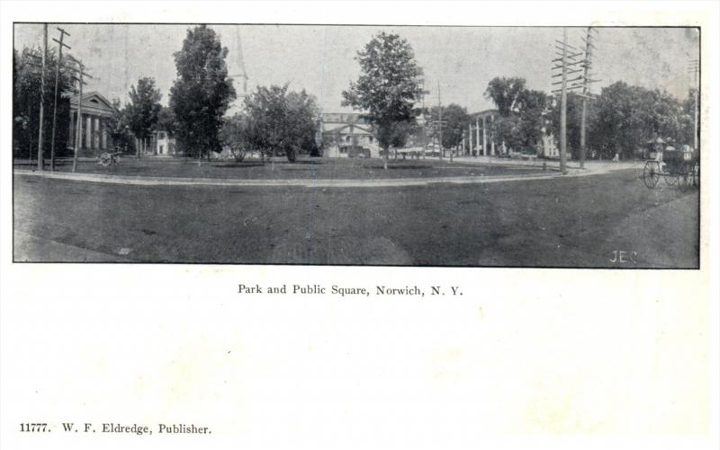 10382  NY Norwich  Park and Public  Square