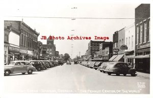 GA, Dawson, Georgia, RPPC, Street Scene, Miller Studio Photo No 2-T-67