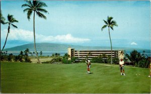 Kaanapali Beach Hotel Maui Hawaii Golf Course Postcard UNPOSTED KH11
