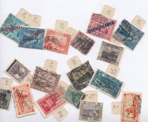 Saargebiet 50x Stamp Collection