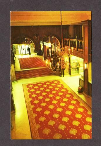 MO MISSOURI ST LOUIS Athletic Club MAC Lobby POSTCARD