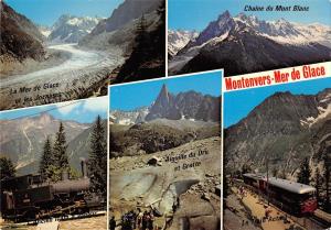 Br44960 Chemin de Fer train Railway chamonix mont blanc mer de glace