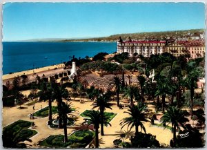 La Cote D'Azur Le Jardin Albert Et Le Theater De Verdure Nice France Postcard