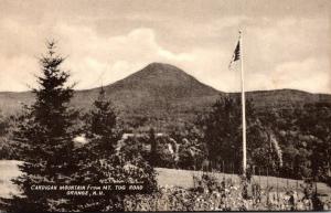 New Hampshire Orande Cardigan Mountain From Mt Tug Road 1953