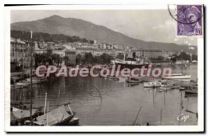 Old Postcard Ajaccio Vue Generale The Quays
