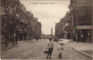 CPA LENS-La Gare (43885)