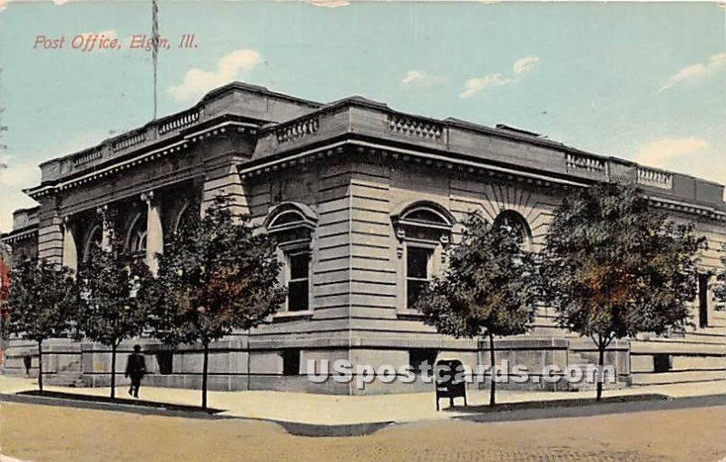 Post Office - Elgin, Illinois IL  