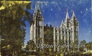 Mormon Temple - Salt Lake City, Utah UT  