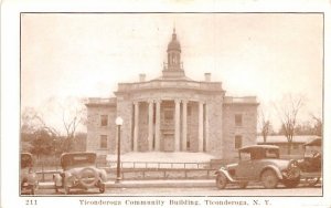 ny-ticonderoga Community Building Unused
