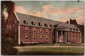 Ann Rutledge Hall McMurray College For Women Jacksonville Illinois IL Postcard