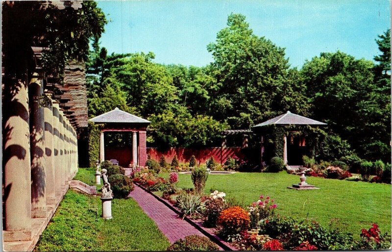 Gardencourt School Music University Louisville Kentucky KY Garden VTG Postcard 