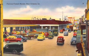 Famous French New Orleans, Louisiana, USA Market Unused 