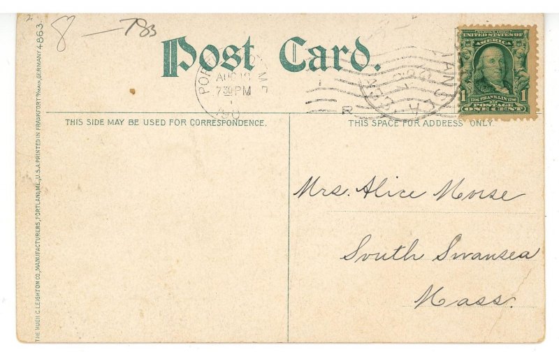 ME - Old Orchard Beach. Railroad Walk