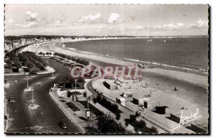 Modern Postcard La Baule General view of the beach and the casino & # 39espla...