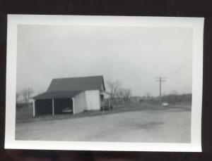 REAL PHOTO PHOTOGRAPH WARRENSBURG MISSOURI BOWMAN FARM RESIDENCE BARN