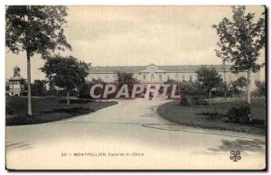 Montpellier Postcard Old Barracks of the Army Engineering