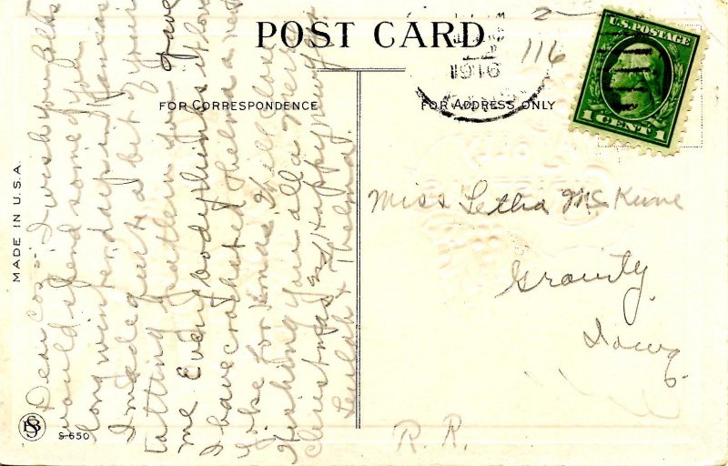 Greeting - Christmas, Santa Claus (Red Suit)