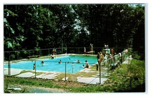 JEFFERSON, MD ~ Maryland Synod MAR-LU-RIDGE Conference Center Pool Postcard