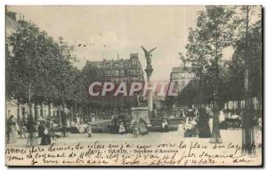 Paris Old Postcard Square d & # 39Anvers