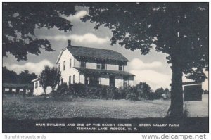 Main Building And One Of The Ranch House Green Valley Farm Tennanah Lake Rosc...