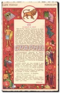 Old Postcard Horoscope