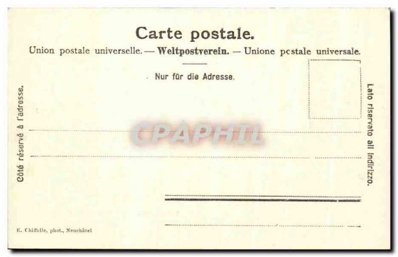 Old Postcard Neuchatel Le Cloitre