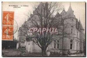 Old Postcard The Chateau Mirambeau