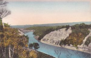 Genesee River High Banks Looking East Letchworth State Park P O Castile New Y...