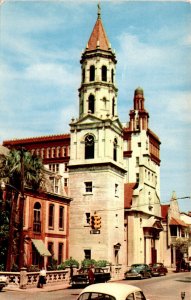 Vintage postcard of majestic St. Augustine Cathedral