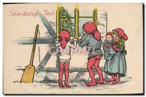 Old Postcard Elf Fantasy