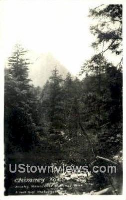 Real Photo - Chimney Tops - Great Smoky Mountains National Park, Tennessee