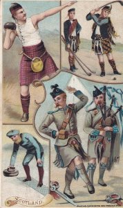 Arbuckle Bros Coffee Advertising Card, Scotland, circa 1880s (54216)