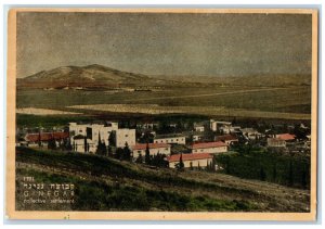 c1940's Ginegar Collective Settlement kibbutz in Northern Israel Postcard