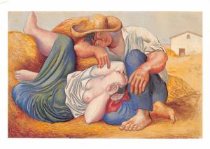 Pablo Picasso - Sleeping Peasants