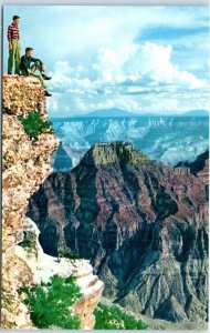 Postcard - On the High North Rim of the Grand Canyon, Arizona USA