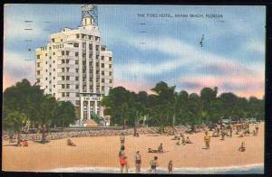 The Tides Hotel, Miami Beach, Florida Postcard U64