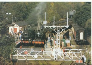 Trains Postcard - USA Transportation Corps 2253 at Grosmont - Ref 12892A