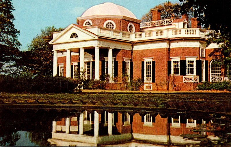 Virginia Charlottesville Monticello Home Of Jefferson