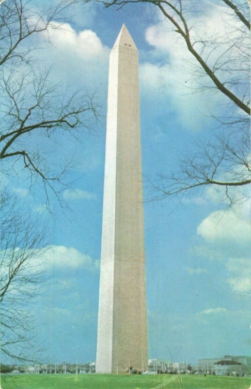 Postcard Washington Monument Washington DC 