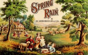 Advertising - Spring Rain, Scarborough & Co. (Repro)