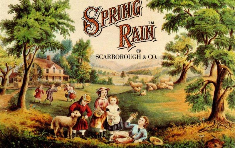 Advertising - Spring Rain, Scarborough & Co. (Repro)