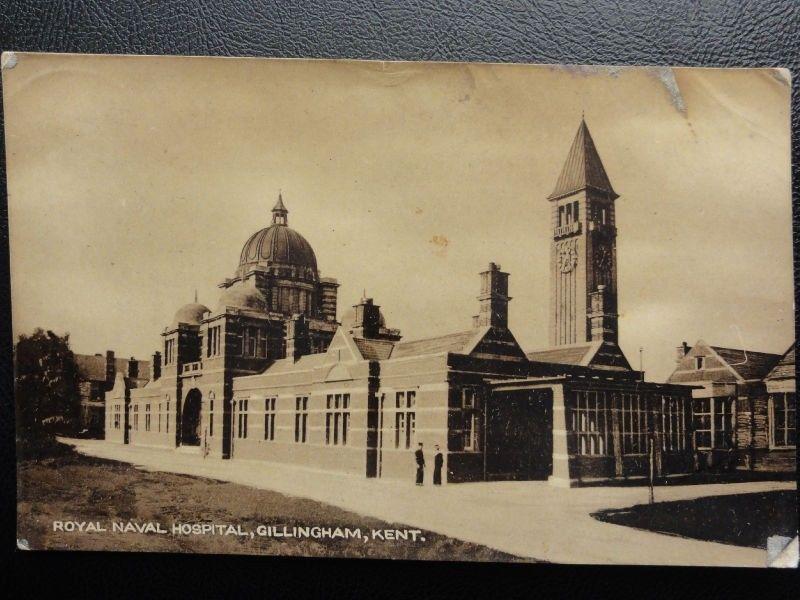 Kent GILLINGHAM - ROYAL NAVAL HOSPITAL c1918 RP Postcard by W.N. Eastgate 254