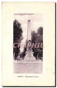 Old Postcard Nancy Monument Carnot