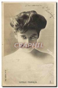 Old Postcard Estelle Franklin