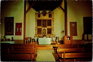 Rancho de Taos NM Church, Church of St Francis of Assisi Vintage Postcard Y62