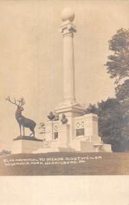 Harrisburg Pennsylvania Elks Memorial Real Photo Antique Postcard K38431