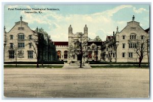 c1910 First Presbyterian Theological Seminary Road Louisville Kentucky Postcard